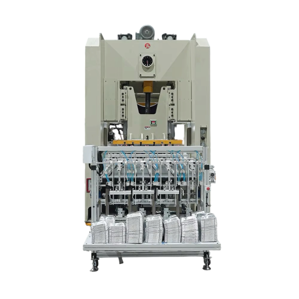 ALUMUNIM FOIL TRAY MAKING MACHINE